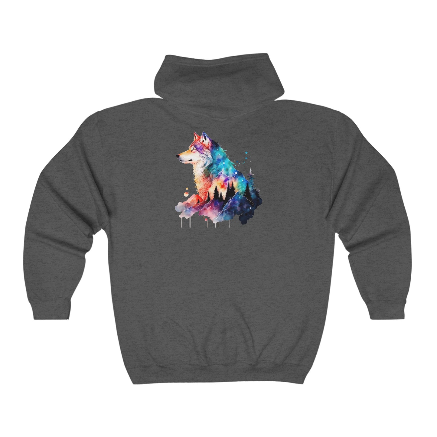 Unisex Heavy Blend™ Full Zip Hooded Sweatshirt