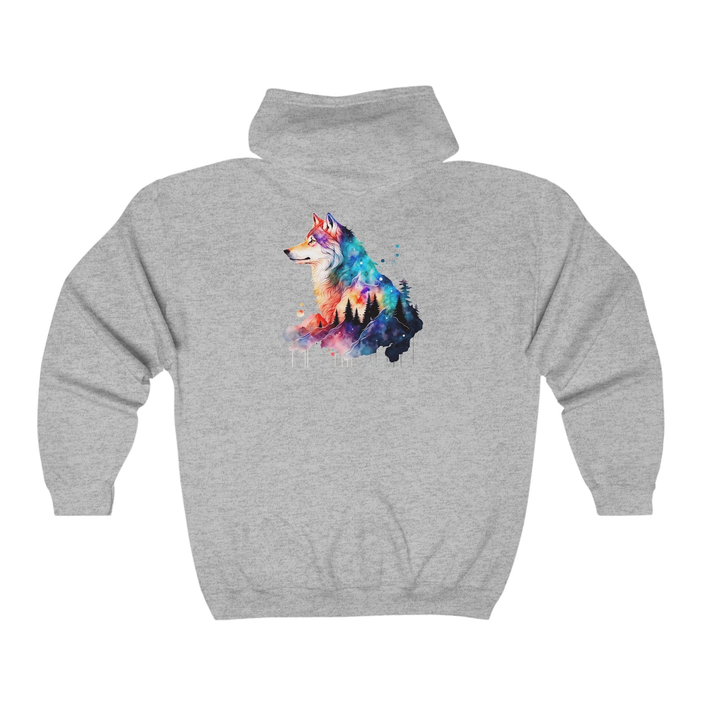 Unisex Heavy Blend™ Full Zip Hooded Sweatshirt