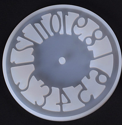 Silicone molds for crystal watches