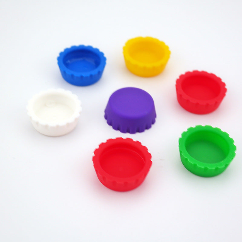 Food Grade Silicone Red Wine Beer Bottle Seasoning Sealed