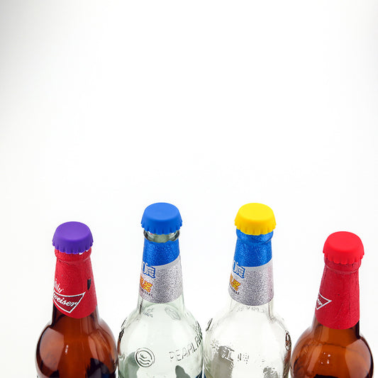 Food Grade Silicone Red Wine Beer Bottle Seasoning Sealed