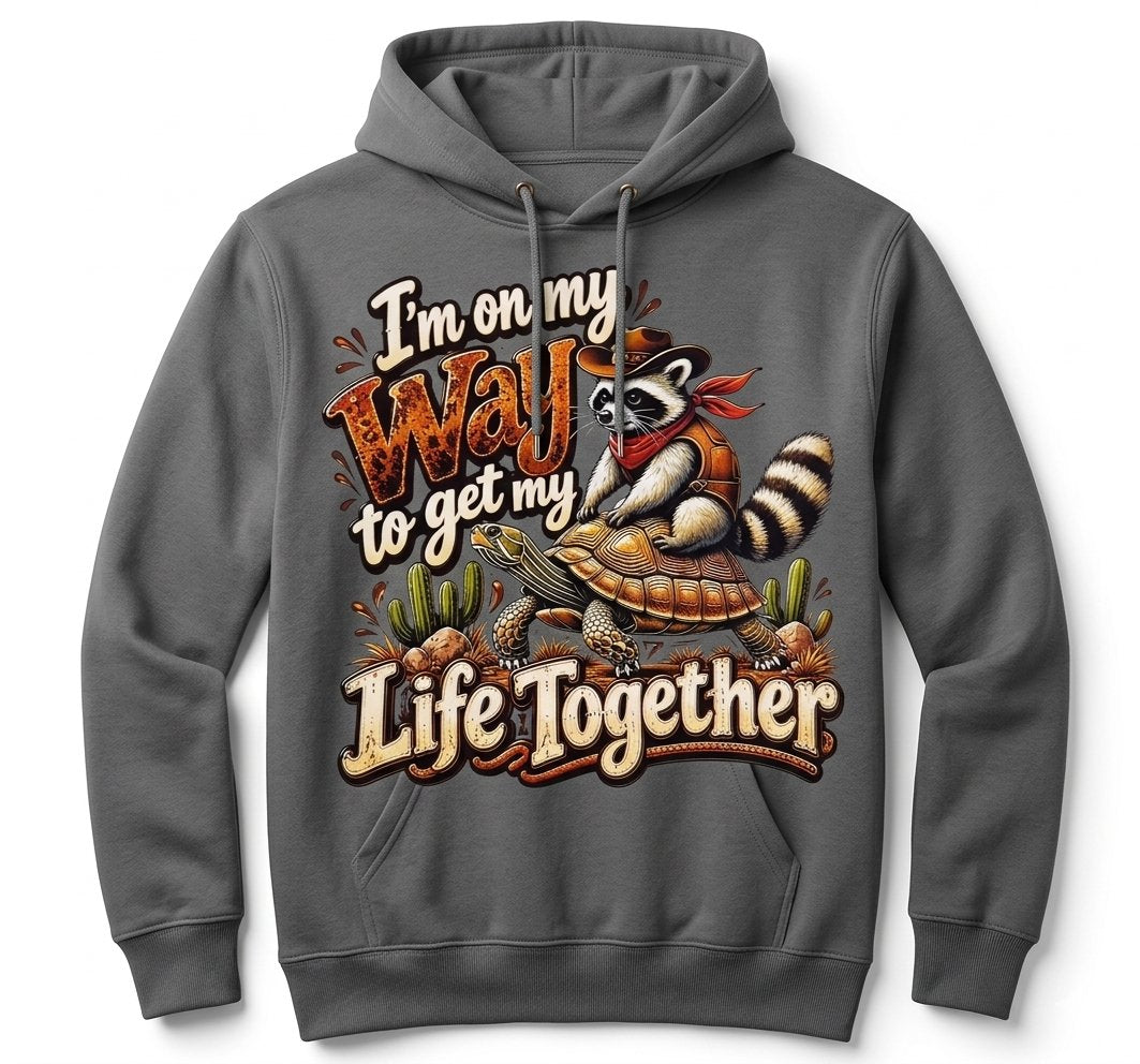 Getting My Life Together" Heavyweight Hoodie