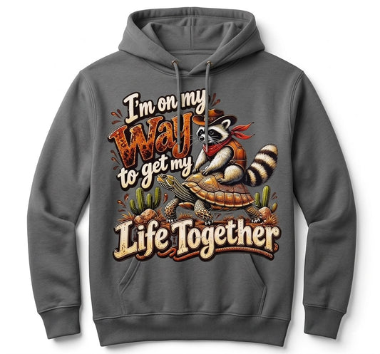Getting My Life Together" Heavyweight Hoodie